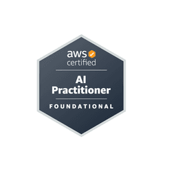 AWS Certified AI Practitioner certification badge