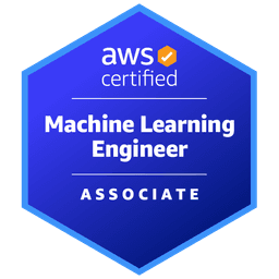 AWS Certified Machine Learning Engineer Associate certification badge