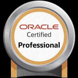 Oracle Certified Professional certification badge