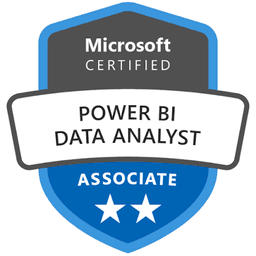 Power BI Data Analyst Associate certification badge
