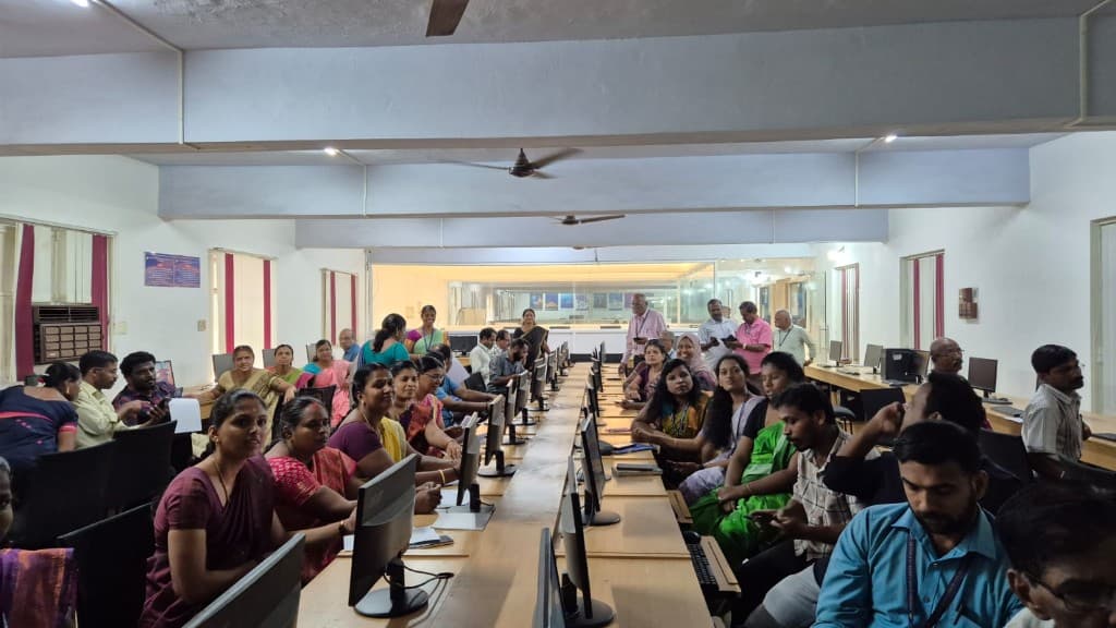 Non-teaching staff AI training at Noorul Islam Centre for Higher Education