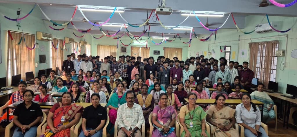 Generative AI hands-on training at AI and DS Department, KLN College of Engineering